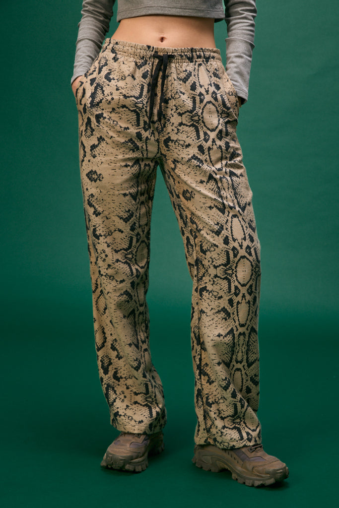 PANTALÓN ESTAMPADO REPTIL