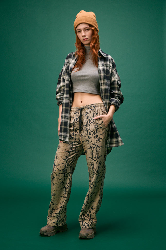 PANTALÓN ESTAMPADO REPTIL