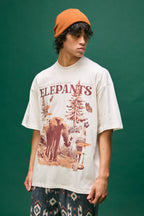 Remera Wildlife Crudo
