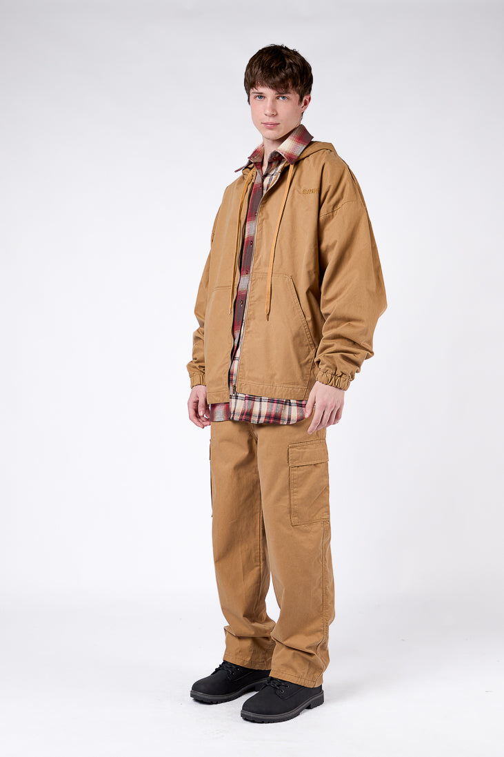 Cargo Gabardina Camel