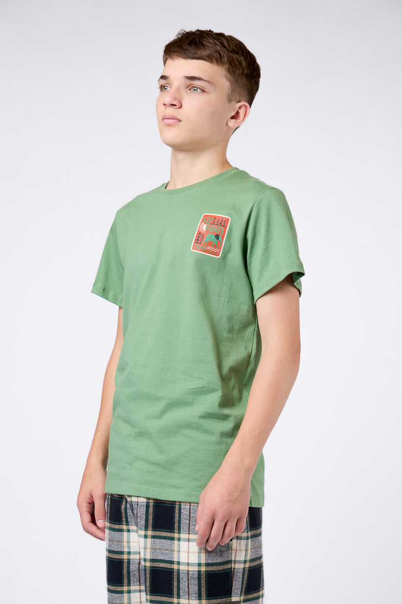POLERA CAMPS TEENS VERDE