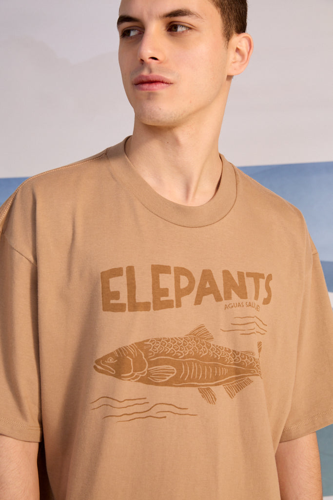 POLERA OVERSIZE FISH TOSTADO