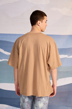 POLERA OVERSIZE FISH TOSTADO