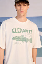 POLERA OVERSIZE FISH BLANCO