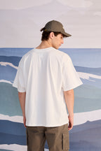 POLERA OVERSIZE FISH BLANCO