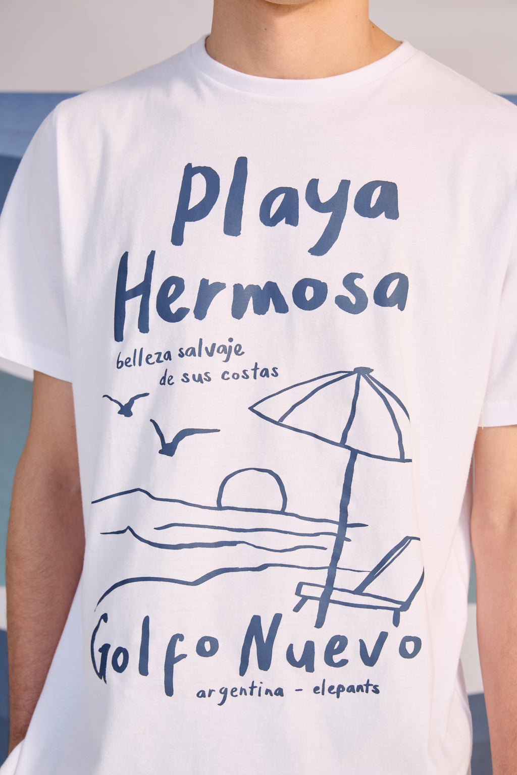 Remera Playa Hermosa Crudo