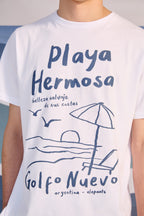 Remera Playa Hermosa Crudo