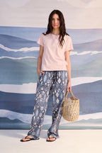 Pant Estampado Ikat Azúl