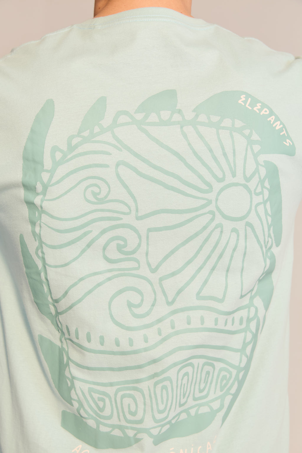 Remera Aguas Patagónicas Verde Claro