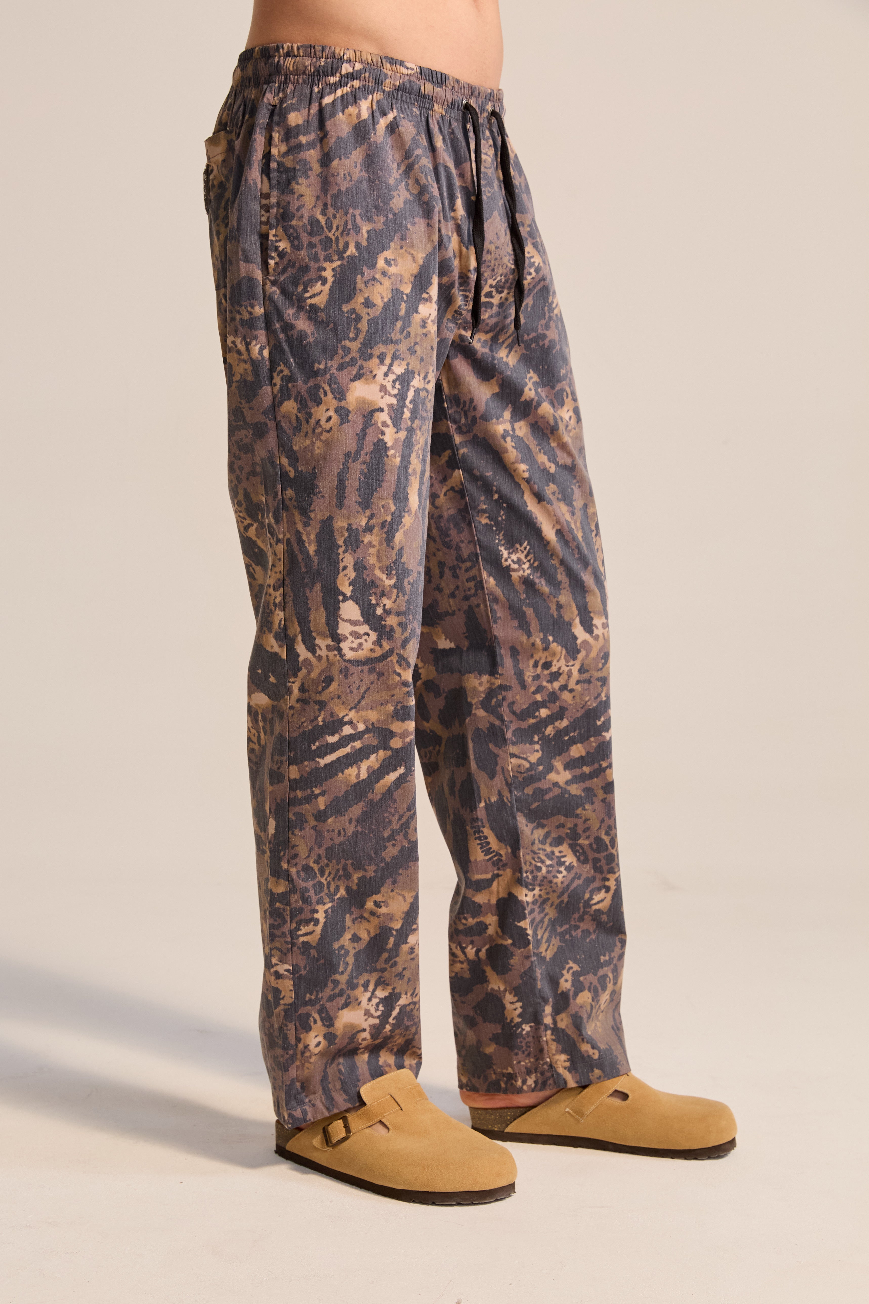 Pant Estampado Cheetah Camel