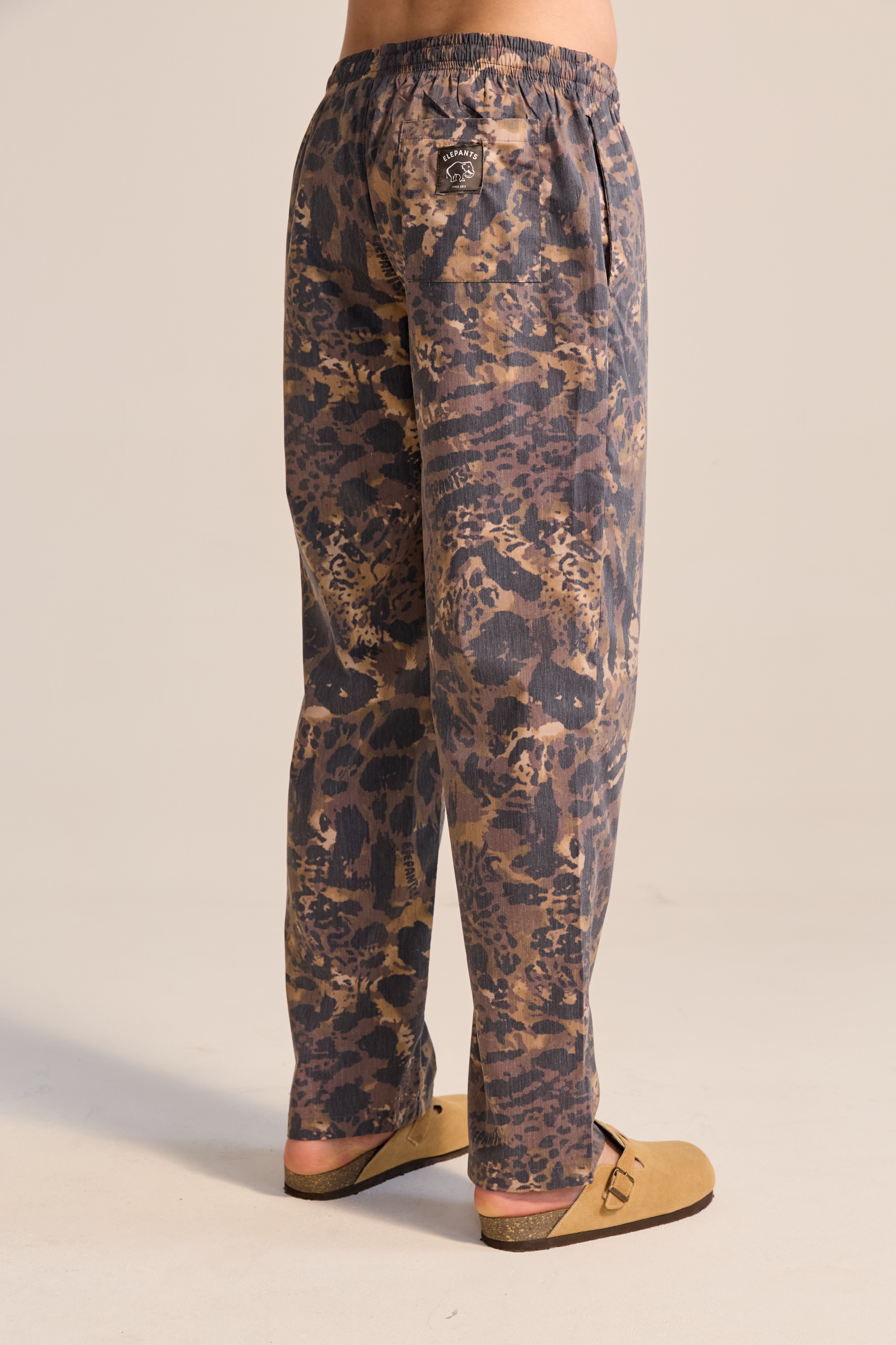 Pant Estampado Cheetah Camel