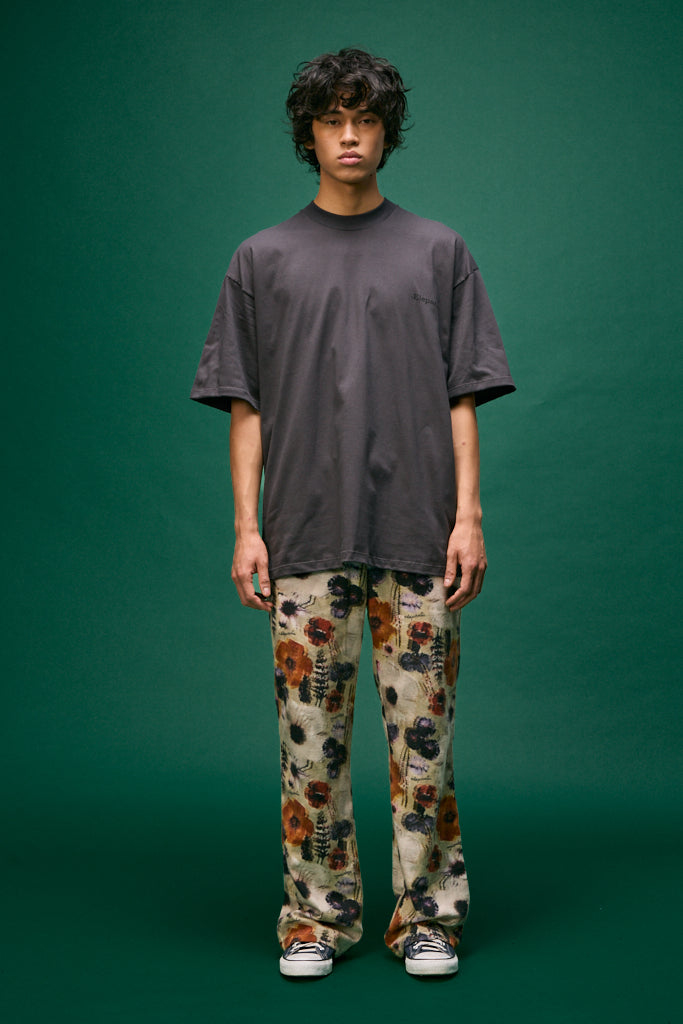 PANTALÓN ESTAMPADO FLORAL GLITCH