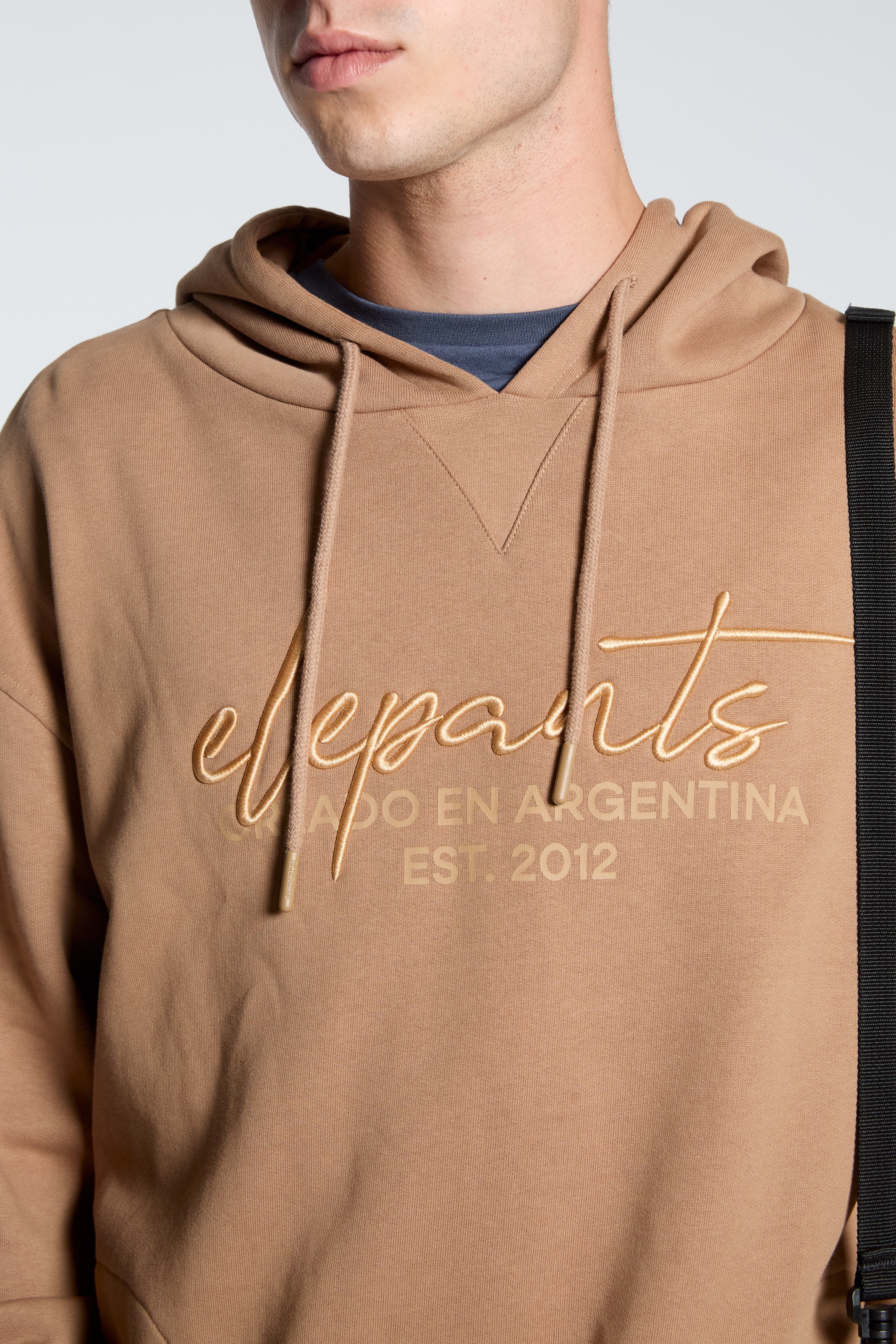 Hoodie GOW Camel