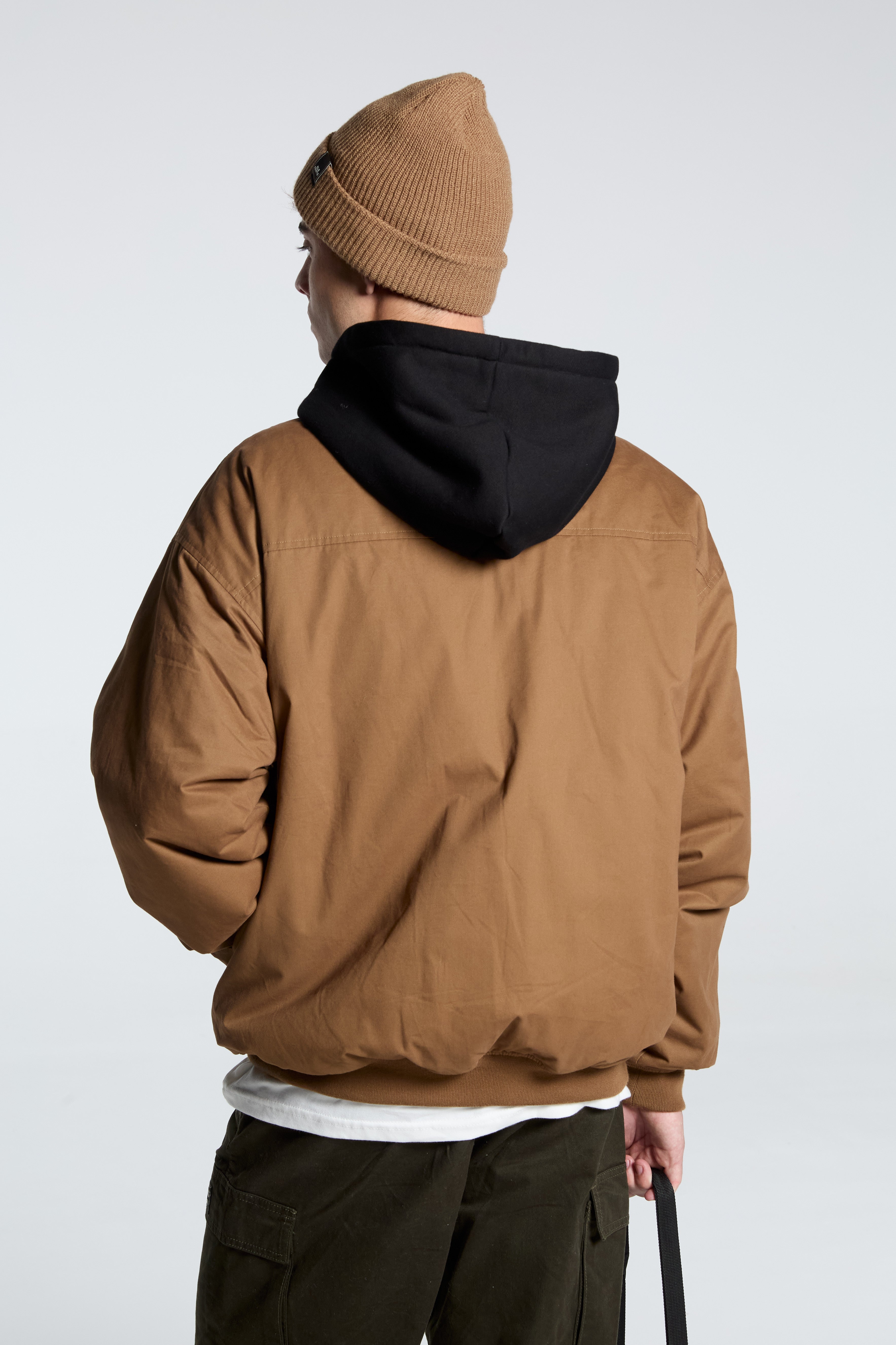 Chaqueta Bomber Donell Camel