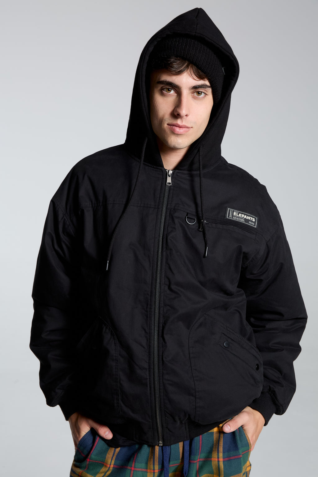 Chaqueta Bomber Donell Negro