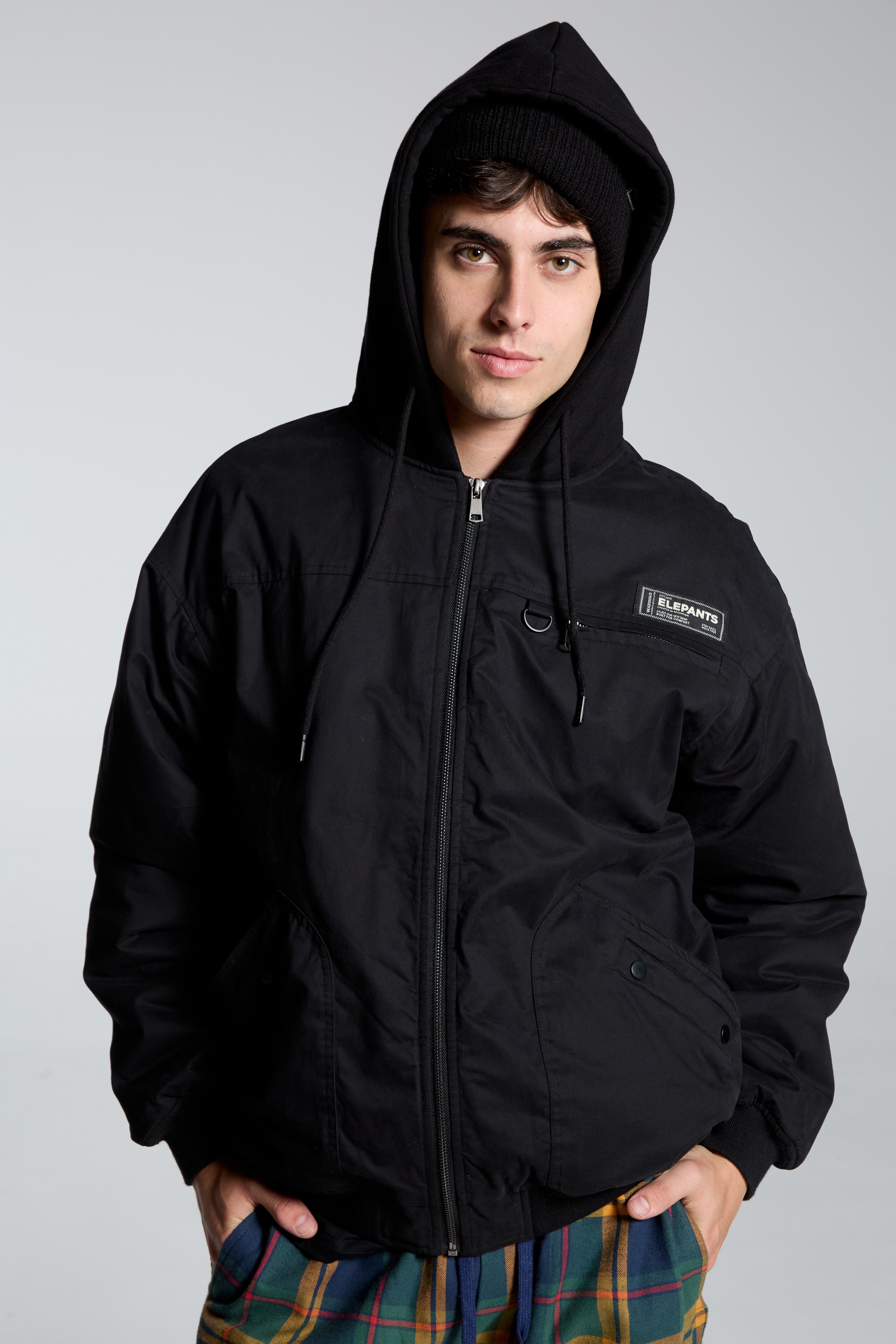 Chaqueta Bomber Donell Negro