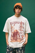 Remera Wildlife Crudo