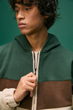 CAMPERA OVERSIZE TRICOLOR  ARENA