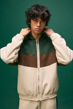 CAMPERA OVERSIZE TRICOLOR  ARENA