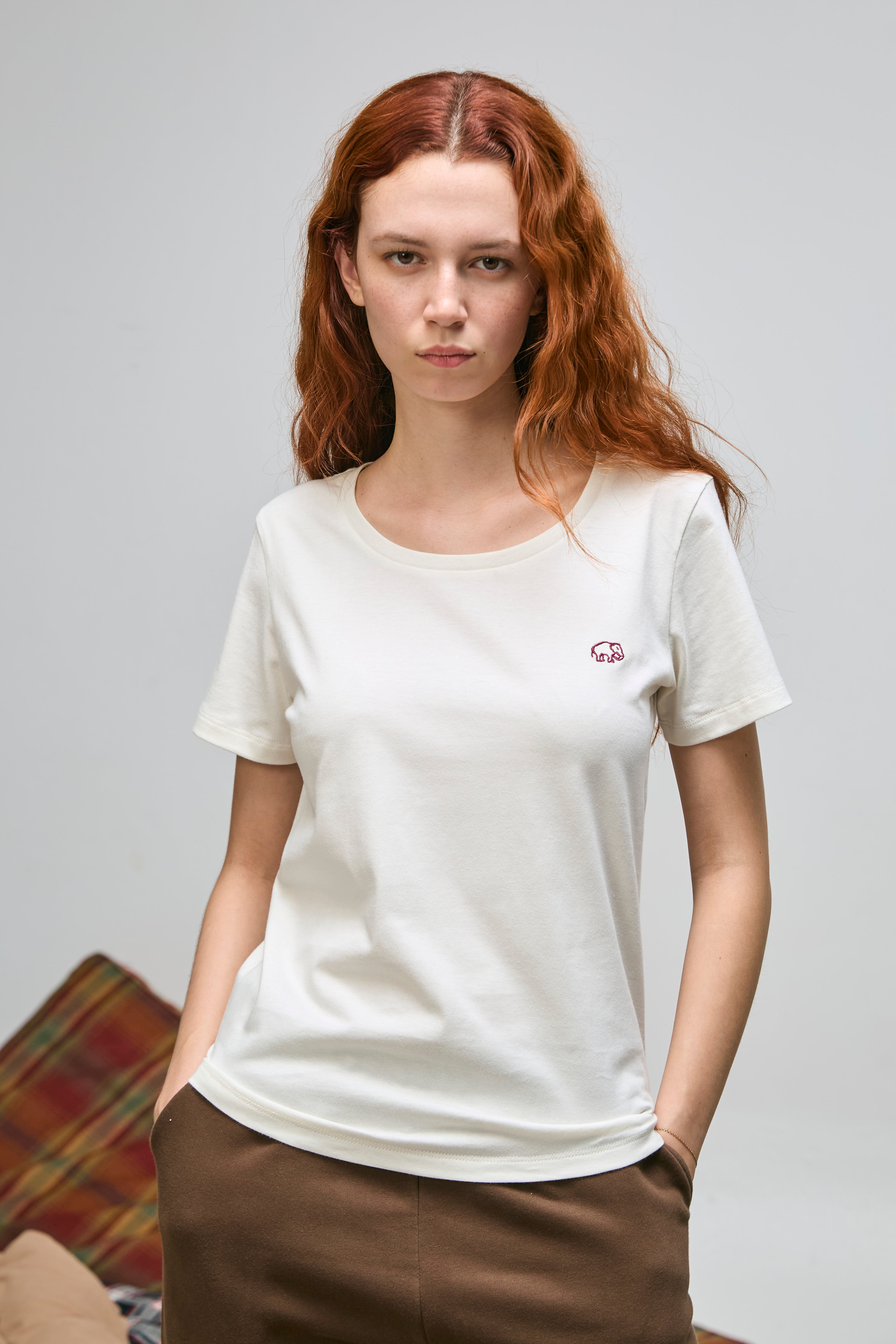 Remera Sra Smith Crudo