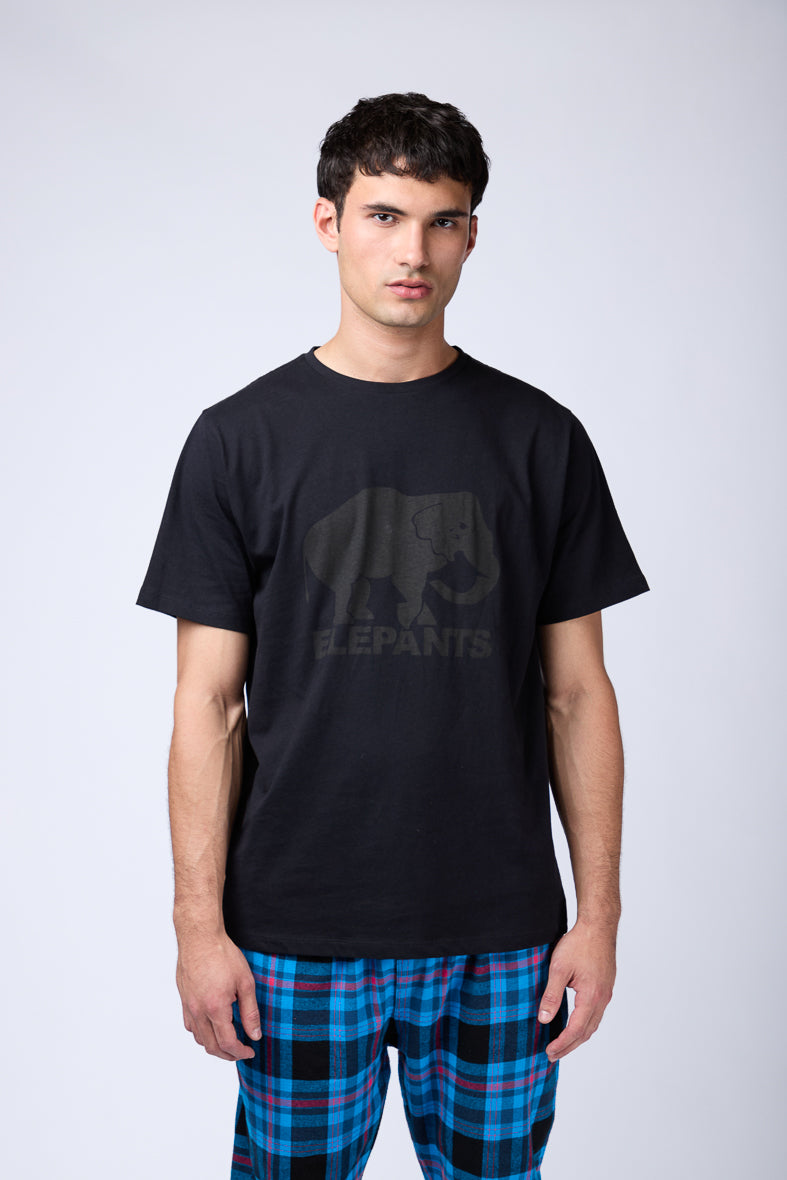 POLERA  ELEPANTS NEGRO