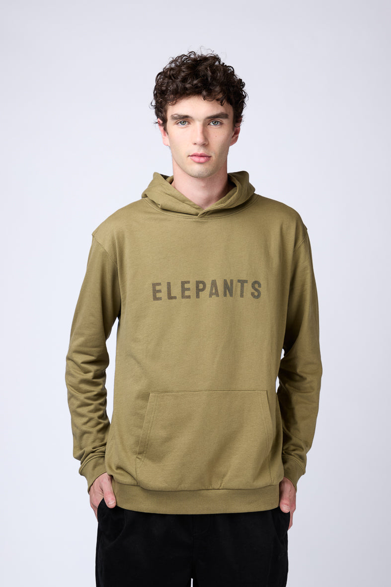 BUZO CAPUCHA SELF FRISA OLIVA