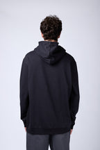 BUZO CAPUCHA SELF FRISA NEGRO