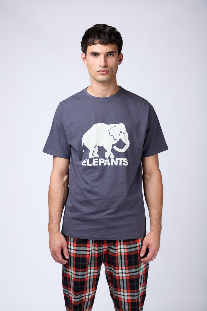 POLERA ELEPANTS GRIS TOPO