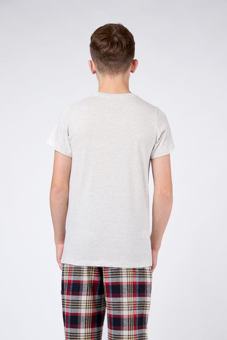 POLERA SMITH TEENS CRUDO
