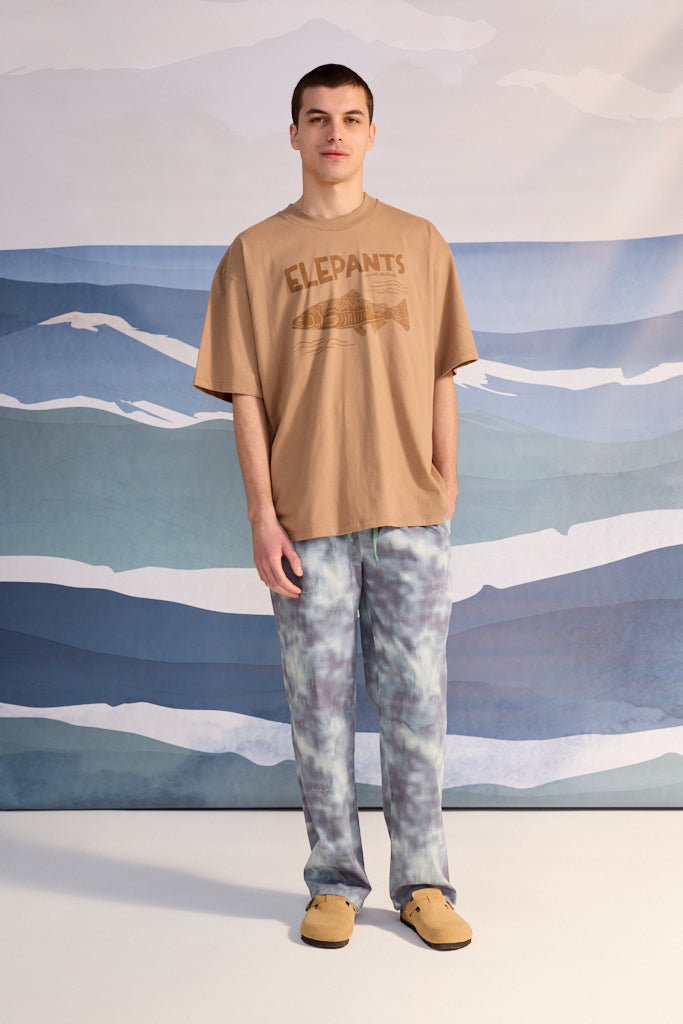 POLERA OVERSIZE FISH TOSTADO