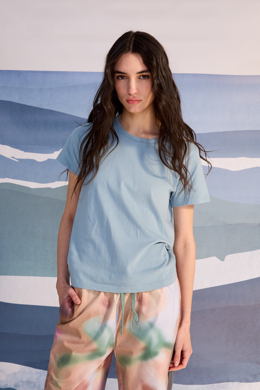 Remera Sra Smith Azúl Aero Claro