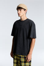 Polera Acid Wash Negro