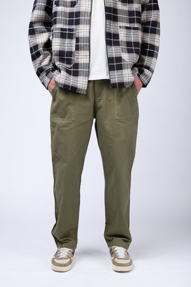 CARPINTERO GABARDINA OLIVA