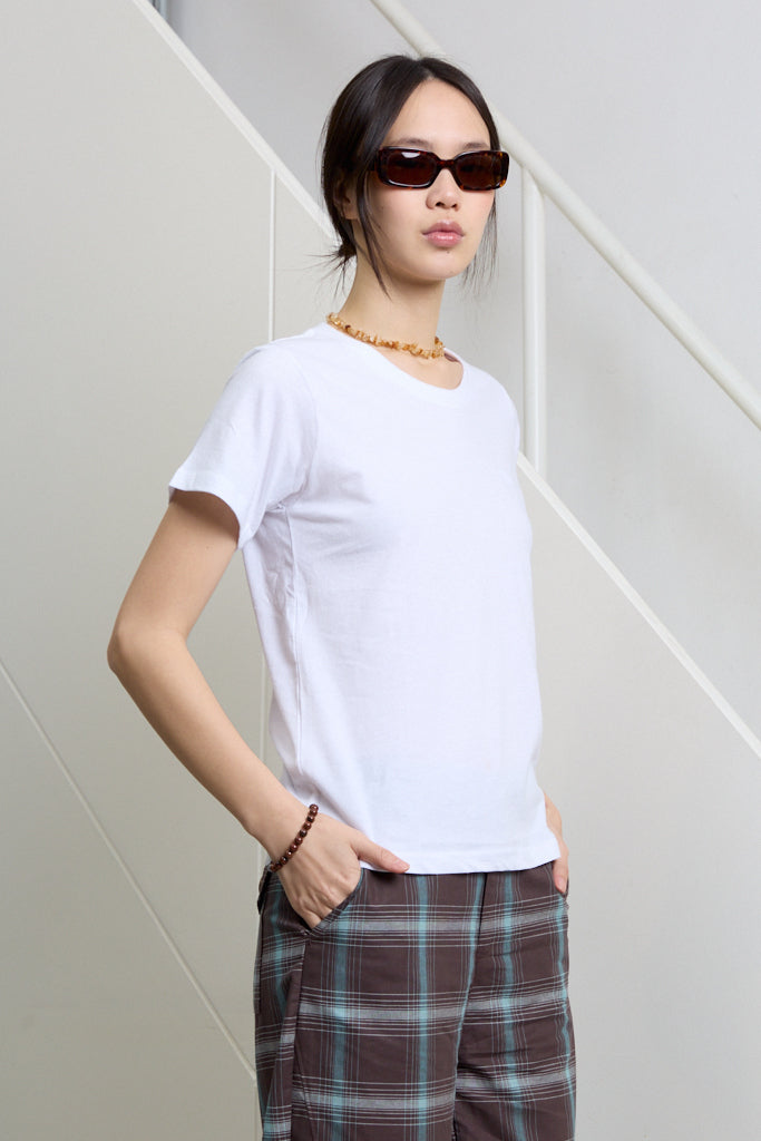 Polera Sra Smith blanca 100% Algodón
