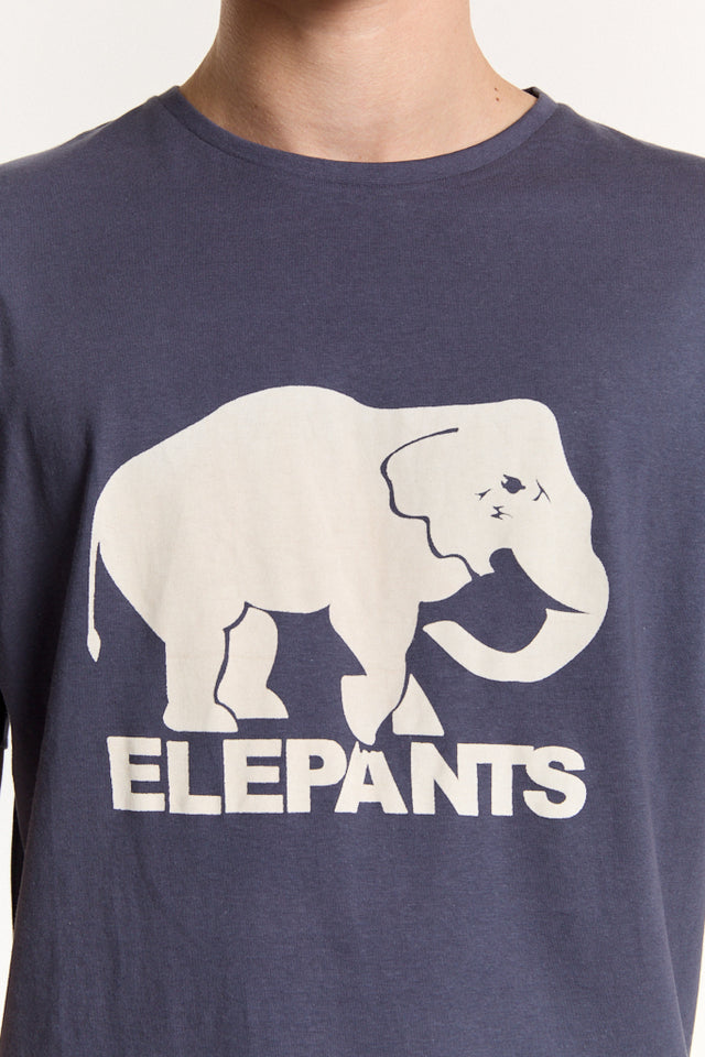 POLERA ELEPANTS GRIS TOPO ALGODON